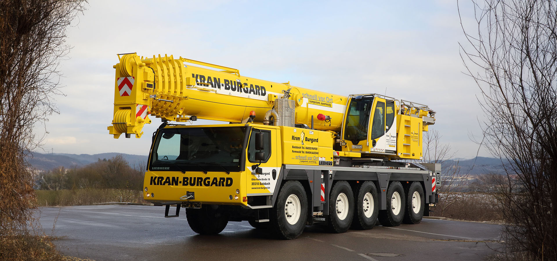 Liebherr LTM 1130-5.1 Mobilkran mit 130 t Traglast von Kran-Burgard